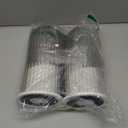 Toothbrush Holders with Sliding Lid, Rotating 3 Slots Bathroom Organizer Countertop, Tooth Brush Toothpaste Holder Bathroom Counter Stand Sink Organizer Caddy for Vanity Makeup Brushes Holder (White+Transparent Black), Pack of 2