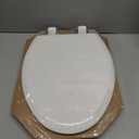 Mayfair NextStep2 Toilet Seat with Built-In Potty Training Seat, Slow-Close, Removable that will Never Loosen, Elongated, White