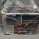 Kids Tool Bench-Zealous 79pcs Transformable Set, Toddler Workbench Toy with Electric Drill, Pretend Construction Playset for Boys Girls Age 3+, Orange & Black, HB3222-3