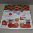 2 x Refrigerator Magnets Christmas Decorations Santa: 18PCS Gingerbread Tree Magnets for Kid (Non-reflective)