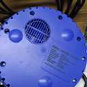 Automatic Pool Cover Pump, 1500 GPH Submersible Water Sump Pump for Pool Draining with 25 Ft Power Cord and 2 Adapters, Water Removal for Swimming Pool, Hot Tub, Pond, Blue