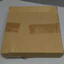 Sumind 9.8 x 11.8 Inch Christmas Star Tree Topper Glittered Star Metal Plug in Treetop Ornaments with Bow and 30 LED String Light for Christmas Tree Indoor Holiday Party Decoration(White)