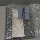 OTHWAY Square Shower Mat, 27"x 27" Extra Large Shower Mats for Inside Shower, TPE Anti Slip Shower Mat with Suction Cups Drain Holes, Machine Washable Shower Floor Mat (Grey)