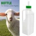 DUZFOREI 850ML Animal Feeding Bottle with 3 Nipples Lamb Nursing Bottle Feeding Goat Milk Bottle Calf Milk Feeder Bottle for Sheep Lambs Piglets