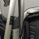 UPPAbaby Cruz V2 Stroller/Full-Featured Stroller with Travel System Capabilities/Toddler Seat, Bumper Bar, Bug Shield, Rain Shield Included/Greyson (Charcoal Mlange/Carbon Frame/Saddle Leather)
