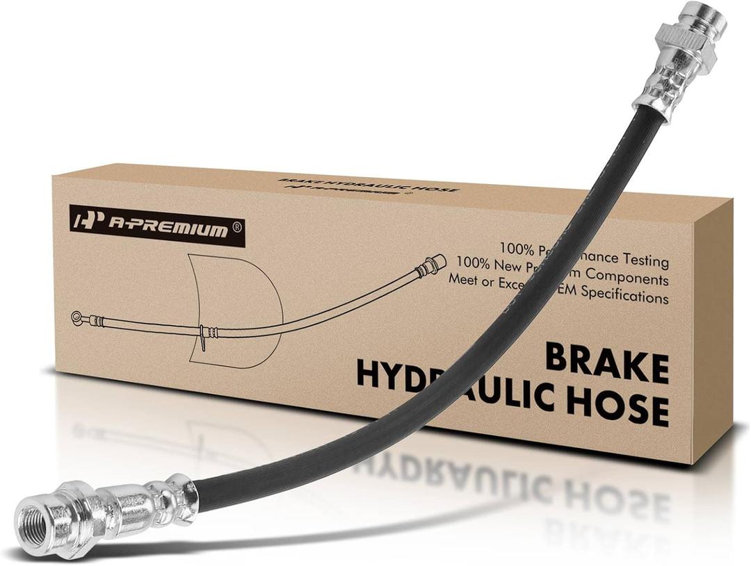 A-Premium Brake Hydraulic Hose Compatible with Select Hyundai Models - Elantra 2007 2008 2009 2010 2.0L - Replace# 587372H150