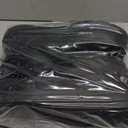 FitVille Extra Wide Work Boots for Men Composite Steel Toe Safety Boots High Top Work Shoes for Men (Black)