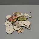 14Pcs Farm Animals Wood Table Centerpieces Farm Creatures Cutout Shapes Table Toppers Farm Themed Baby Shower Decorations Wooden Barnyard Farm Animal for Birthday Party Supplies