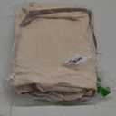 Comforter Storage Bag - 2 Pack Canvas Organizer bags for King/Queen Comforters, Pillows, Blankets, Bedding/Quilt, Blanket, Duvet, Mothproof Space Saver; XL Large Folding Organizers, 24"x14"x14"