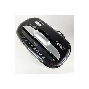 Amazon Basics 6-Sheet Cross Cut Paper Shredder and Credit Card Shredder - Black