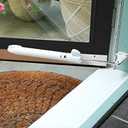 Touch 'n Hold Smooth - Heavy Duty Door Closer System (White)