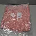 Plaid Quilted Jackets for Women Lightweight Long Sleeve Tie Front Puffer Jacket Warm Winter Coat Outerwear with Pockets (M)