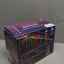 SOSHOT Christmas String Lights Outdoor - 131Ft/40M 1680 LED 8 Modes with Remote Control and App Waterproof Christmas Lights for Patio Yard Garden Wedding Party-Warm White