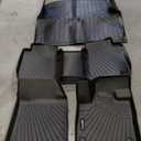 Orybot Front Rear Seat Floor Liners Carpet All Weather Protection Guard Liners 1st and 2nd Row Full Set Car Mats