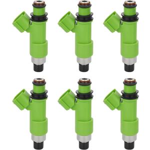 6PCS Fuel Injectors Compatible with Subaru Outback 2010-2019, Legacy 2010-2019, Tribeca 2008-2014, 3.6L, Replace # FJ1079, 16611AA740