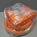Gatherfun Graduation decorations 2026 Orange Graduation Party Plates and Napkins Disposable Paper Plates Luncheon Napkins for Congrats Grad Party Decorations, Serve 50