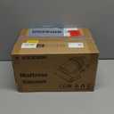 Mattress Vacuum, Bed Vacuum Cleaner with 16Kpa Suction 253.7nm UV-C Light, 145F Heat & 30000 RPM/Min Tapping, HEPA Filter & Ultrasonic, 600W Powerful Vacuums for Bed, Sofa, Couch(Corded)