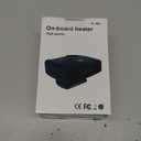 12 Volt Car Heater that Plugs into Cigarette Lighter, 150W Portable Windshield Defogger and Defroster, 360 Degree Rotary Base (black)