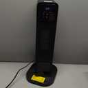 2026 New Space Heater, 1500W Portable Heater with Remote, Quiet Heating Electric Heater for Indoor, PTC Ceramic Fast and Safety Heat, 75 Oscillation & 12H Timer, for Home Bedroom Office