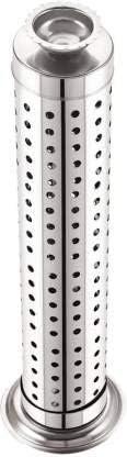 Steel Agarbatti Stand Dhoop Deep Pooja Agarbatti Holder Steel Incense Holder Stainless Steel Incense Holder Set