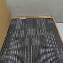 GL Carpet Tiles Reusable 24" x 24" Squares Indoor/Outdoor 0.25" Pile Height Loop Pile, Non Slip Easy DIY Installation Peel and Stick Carpet Tile, (18 Tiles) (72 sqft/Box) (Gray)