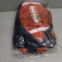 Brown and Black Football Sport Ball Throw Blanket Soft Bed Bedding Warm Cozy Plush Flannel Fleece Blankets Gifts for Boys Teens Men, Sofa Couch Bedroom Home Decor, 80"x60"