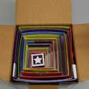 Melissa & Doug Deluxe 10-Piece Alphabet Nesting and Stacking Blocks - FSC Certified