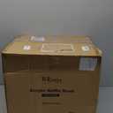 Acrylic Raffle Drum, Clear Raffle Ticket Spinner Cage Large Capacity Holds 5000 Tickets, Transparent Raffle Ticket Box for Lottery Games, Bingo, Raffle Balls