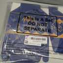 TaoBary 24 Pack Ramadan Eid Gift Bags Muslin Mubarak Ramadan Favor Boxes Foldable Eid Mubarak Candy Goodie Paper Present Boxes(Blue and Gold)