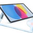 KCT Nano-Texture Glass Screen Protector Compatible with iPad A16 11th Generation (2025)/ iPad 10th Generation (2022), EZ Kit, Touch Like Silk, Matte Tempered Glass, Anti-Glare