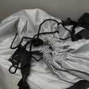 KNZZO Air Mattress Queen with Built-in Pump, Blow Up Mattress with Soft Flocked Top, Leakproof Inflatable Mattress, Foldable Waterproof Air Bed for Home, Guests, Camping, with Storage Bag (Deep Blue)