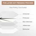 MORCART Upgraded 20PCS Peel and Stick Floor Tile, Hexagon Waterproof Vinyl Flooring Covers 12.6 Sq Ft, DIY Removable Flooring for Bathroom, Kitchen, Bedroom, Stairs, Entryway (11.8" x 10.2", Royal White)