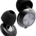 Bigsmile Adjustable Ear Plug, 3-in-1 Noise Reduction EarPlugs, Flexible Earplugs for Sleep, Focus, Air Travel, Concert, Car Racing, Socializing, Festivals & More, 45 dB Noise Canceling (Black)
