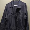 NIHONCOS Mens Halloween Costume Jumpsuit One Piece Bodysuit Outfit Uniform Horrific Cosplay Workwear Party Suit (Medium, Adult Blue)