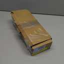 Solar Fence Lights 6 Pack Solar Deck Lights Waterproof LED Powered Step Wall Lanterns Outdoor Decorations Warm Yellow Decorative Lighting for Garden Backyard (Black)