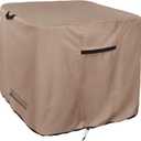 ULTCOVER Waterproof Square Air Conditioner Cover for Outside AC Units Size Upto 36W x 36D x 30H inch (Brown)