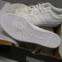 Adidas Unisex-Child Hoops 4.0 Basketball (7 Big Kid, White/White/Core Black)