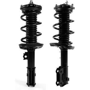 Front Pair Complete Struts and Coil Spring Assembly Fit for Hyundai Elantra 2017 2018 2019 [Korea Built Models Only] Replacement 13583 13584