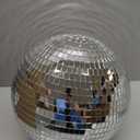 Alytimes Mirror Disco Ball - 8-Inch Cool and Fun Silver Hanging Party Disco Ball –Big Party Decorations, Party Design