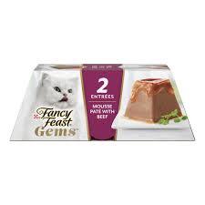 Fancy Feast Gems Pate Cat Food Mousse with Beef and a Halo of Savory Gravy Cat Food - (Pack of 8) 4 oz. Boxes
BB Date: 07/2026