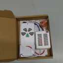 Small Size Universal Ceiling Fan Remote Control Kit, 3 Speed Control with Light Dimming, Mini Receiver Replacement for Hampton Bay/Hunter/Harbor Breeze/Westinghouse/Honeywell and More