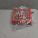 Gisafai 6 Pcs Christmas Cookie Tins with Lids for Gift Giving Metal Cookie Tins Large Medium Small Tin Container Cookie Containers Festive Christmas Treat Tins Party Supplies (Rectangle Snowflake)