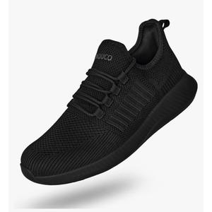 Non Slip Work Shoes for Women Slip On Shoes Slip Resistant Work Sneakers Nonslip Lightweight Restaurant Food Service Zapatos de Trabajo para Hombres, All Black US 7,5