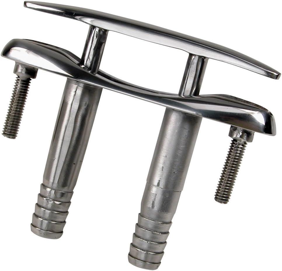 Whitecap 6804CBLUE Stainless Steel E-Z Push-Up Cleat - 4-1/2"