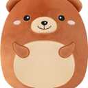 Bear Microwavable Heating Pad for Period Cramps, Cute Bear Plush, Weighted Stuffed Animal Warm Gifts for Kids Adults 10 Inch, 1.2 Lbs