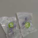 2 Packs Improved Cushion for Airtouch N30i & Airfit N30i, with Soft Fleece Fabric, Warm & Breathable, Non-Slip Nasal Pillow Mask, Comfort & Easy to Use CPAP Supplies, Old Version - Purple (Small)