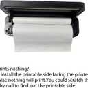 8 rolls (about 200 pages), A4, BPS free, thermal printer paper, BPA free. For aixiqee, IOOIOO, GUTHERREN, minzhi, Peripage, Munbyn, Jadens, Hprt, Phomemo, and other thermal printers(lasting 3 years)