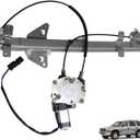 Front Left Driver Side Power Window Regulator with Motor Assembly Compatible For Dodge Durango 1998-2003 Dakota 2000-2004 741-649 5066431AC
