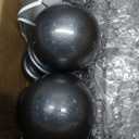 1 Inch Grey Curtain Rods for Windows 72 to 144 Inch - Adjustable Drapery Rods with Exquisite Finial for Living Room, Bedroom, Kitchen, Outdoor Patio (Grey,32-144")