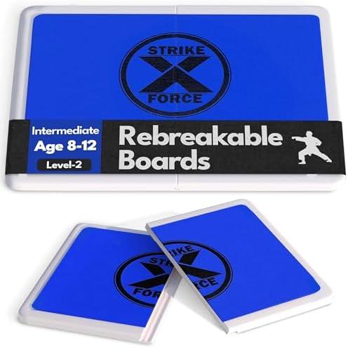 STRIKEXFORCE Rebreakable Punching Board, Taekwondo Karate and Martial Arts Board, Karate Breaking Board for Kids and Adults, Boxing Equipment and Karate Breaking Board